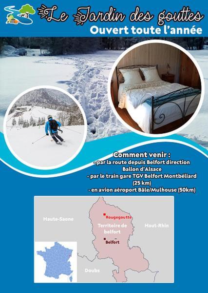Le Jardin Des Gouttes Bed & Breakfast Rougegoutte Екстериор снимка